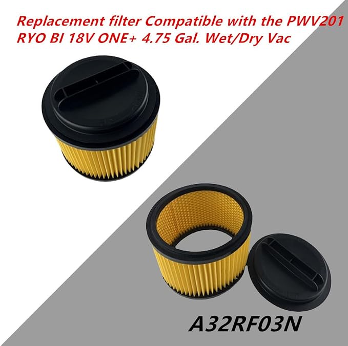 1 PACK Amigriki yellow A32RF03N Replacement Cartridge Vacuum HEPA filter - Image 5