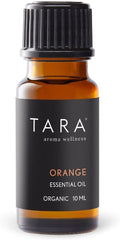 TARA Spa Therapy Orange Essential Oil – 100% Organic, Concentrated, Aromatherapy Formula, Orange, 10ml