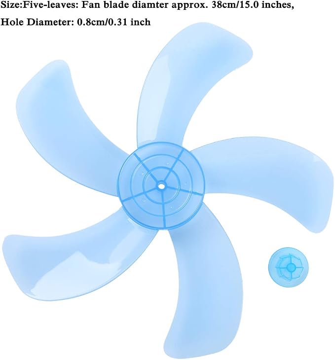 dPois Plastic Fan Blade Leaves Universal Household Standing Pedestal Fan Table - Image 7