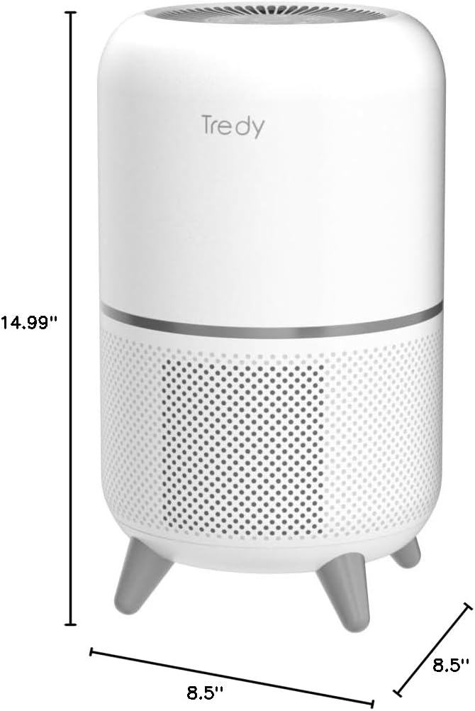 Tredy HEPA Air Purifier for Home 200 Sq.ft Large Room - Image 7