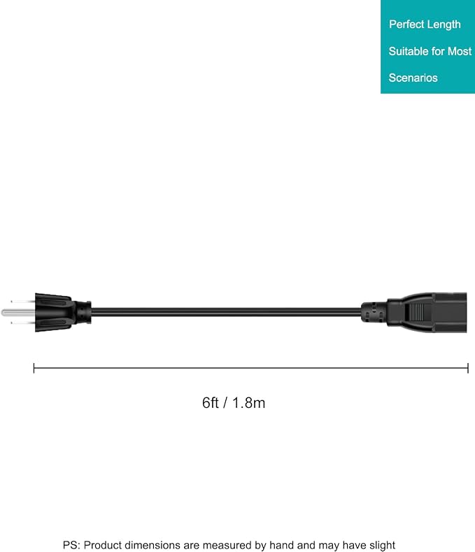 AC Powre Cord for Enerzen Ttdmk Basvacsh Onamor Home Ozone Generator Air - Image 6
