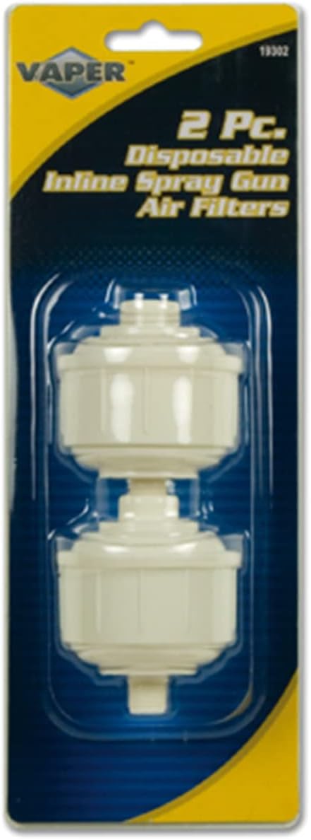 Vaper 19302 2-Piece Disposable Inline Moisture Filters by Vaper
