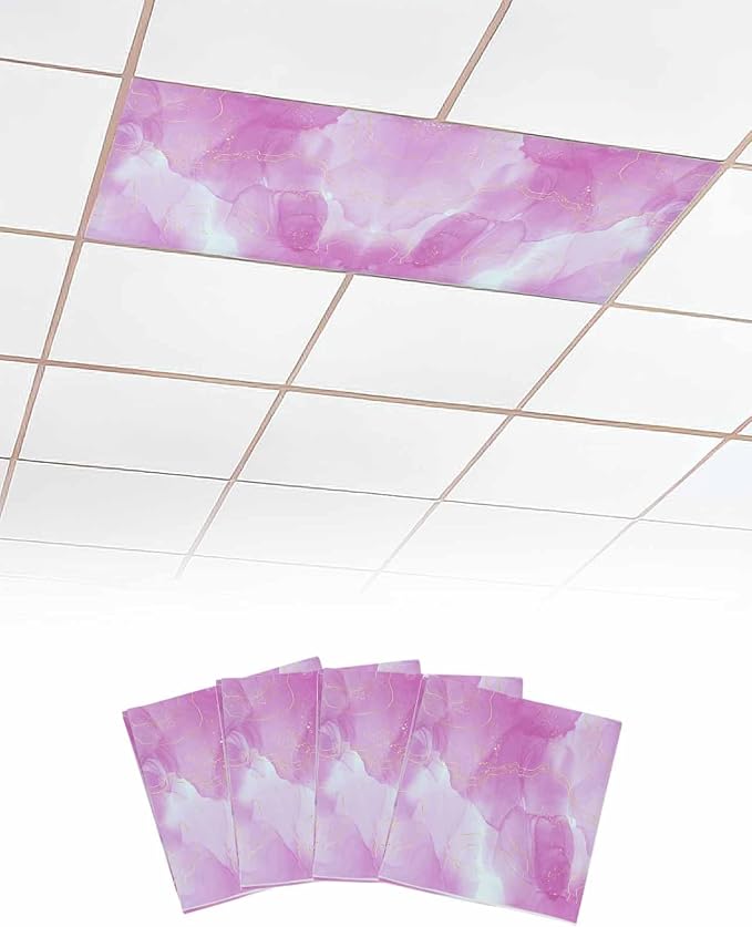 4 Pack Fluorescent Light Covers by Unknown