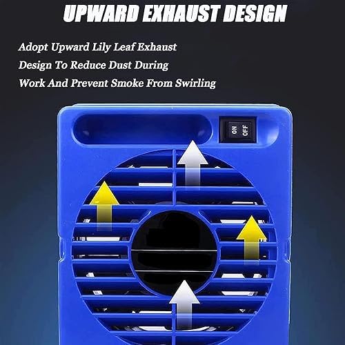 Fume Absorber, Carbon Filter, Silent Fan, Powerful Suction, Fume Purifier - Image 5