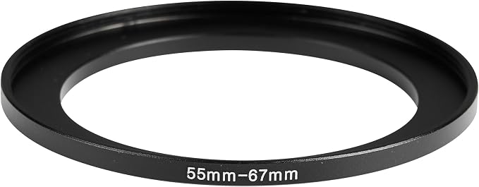 55-67mm Metal Step-Up/Down Ring Adapter Compatible - Image 3