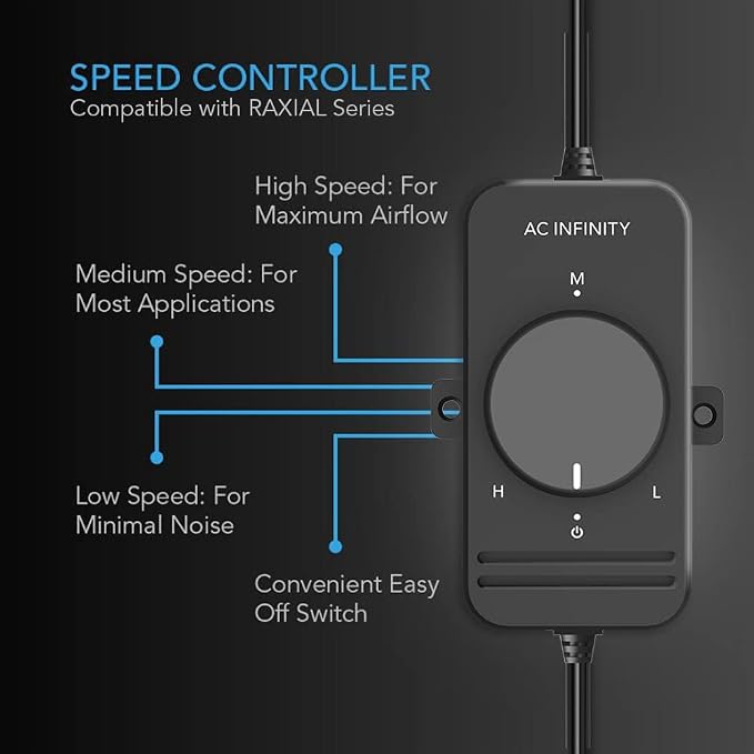 AC Infinity RAXIAL S8, Inline Booster Duct Fan 8” - Image 3