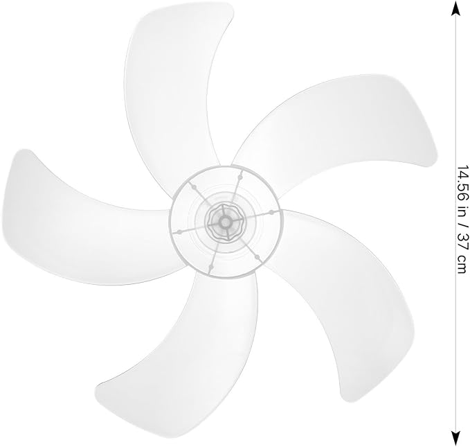 Gatuida 14.5 Inch Plastic Fan Blade Replacement - Image 4