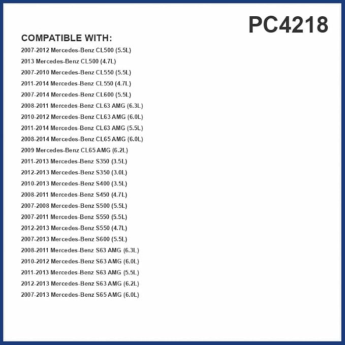 PG PC4218 Activated Charcoal Cabin Air Filter | Fits 2007-2011 Mercedes-Benz - Image 2