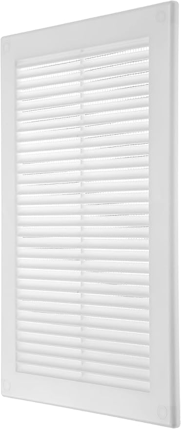 Vent Systems 8'' x 12'' Inch White Soffit Vent Cover by VentSystems