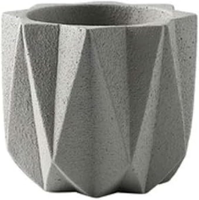 Outdoor Succulent Plantpot Cactus Plant Container Cement Flowerpot Container by Unknown