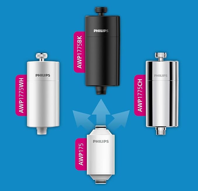 Philips Water in-Line Shower Filter, 50 000 L Filtration Capacity, fits All - Image 5