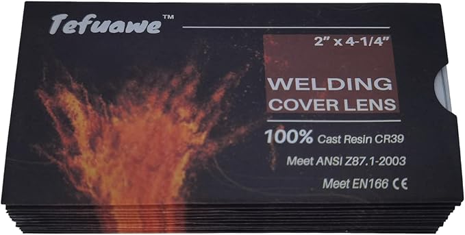 Tefuawe 100% Cast Resin 39 Plastic Replacement Lens, 10 Pack by Tefuawe