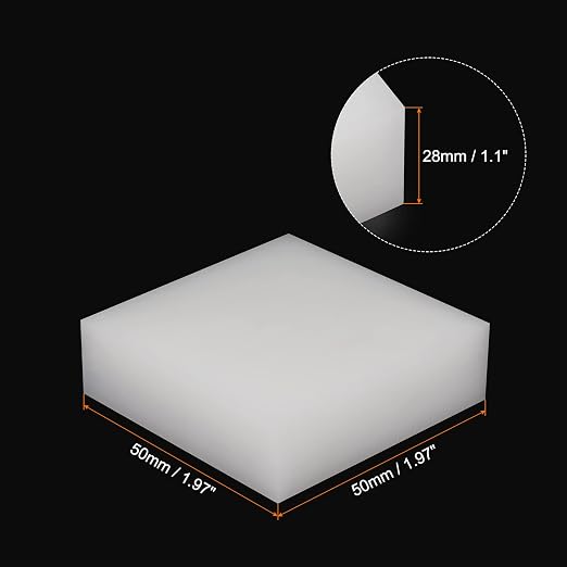 HARFINGTON Anti Vibration Pads 2" x 2" x 1.1" Silicone Rubber Vibration - Image 2