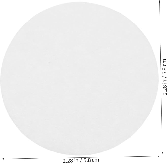 KICHOUSE Efficient Espresso Extraction Paper Coffee Filters Reusable White - Image 2