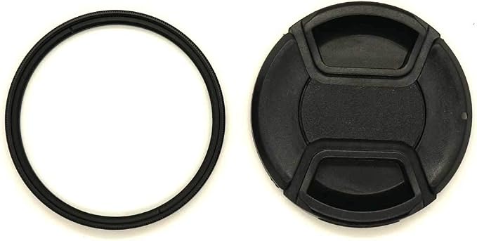 52mm Glass UV Filter Digital Multi-Coated Slim Frame and 52mm Lens Cap by Unknown