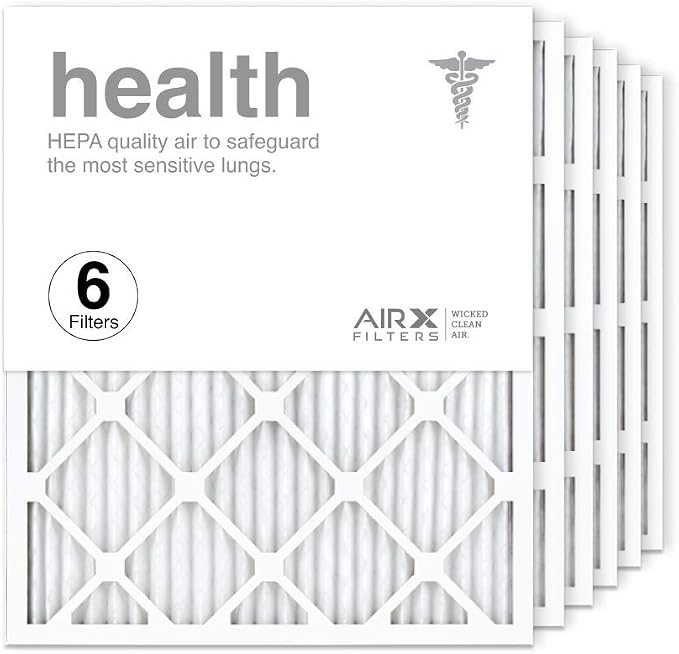 AIRX WICKED CLEAN AIR. 20x24x1 Air Filter MERV 13 Pleated HVAC AC Furnace Air by AIRXFILTERSWICKEDCLEANAIR