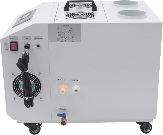 Ultrasonic Industrial Humidifier, 1200W 110V 15kg/h Agricultural Air Humidifier - Image 4