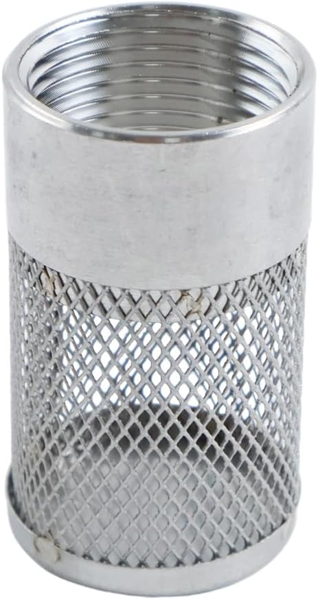 Dia Hose Inlet Suction Strainer Filter, Stainless Steel Water Pump Filter by Etersec