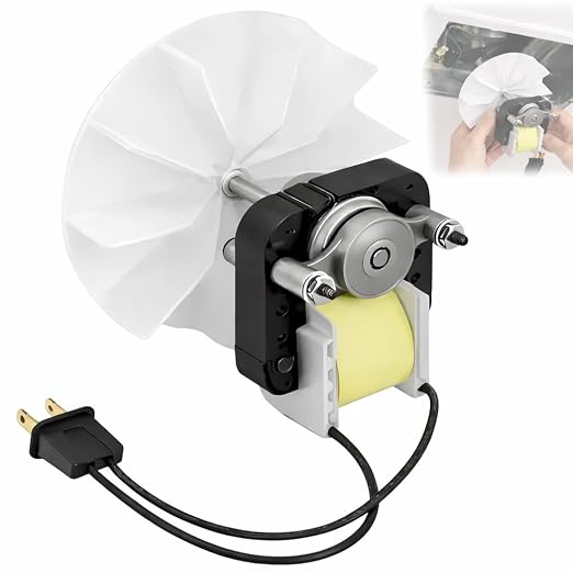 SM550 Bathroom Vent Fan Motor Replacement Kit by Gekufa