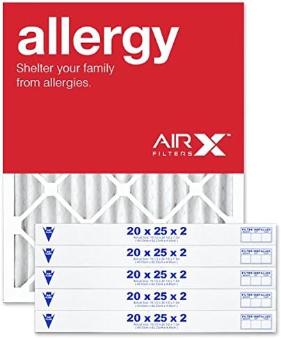 AIRx Filters 20x25x2 Air Furnace Filter MERV 11 Allergy, & Pet Dander, Pleated by AIRXFILTERSWICKEDCLEANAIR