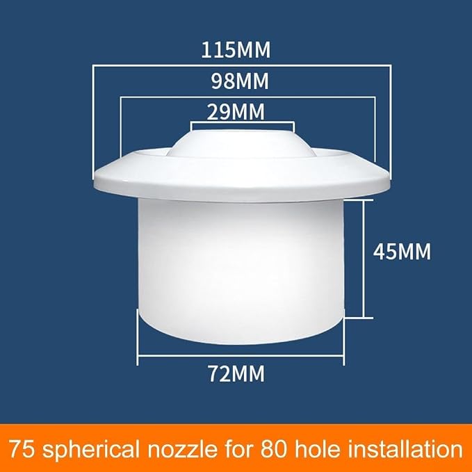 ABS Round Air Conditioning for exhaust Vent Cover - Image 9