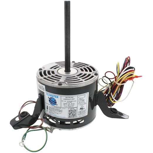 K55HXMAD-0337 - ClimaTek Upgraded Furnace Blower Motor Fits US Motors | 1/3 HP by ClimaTek
