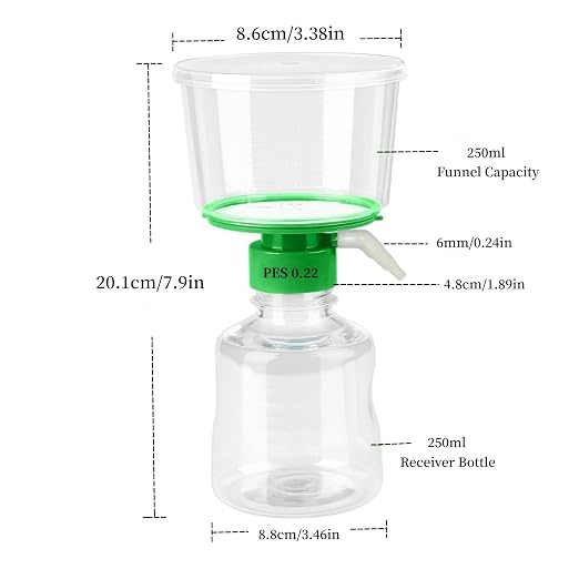 250ML Sterile Vacuum Filter Units - Image 2