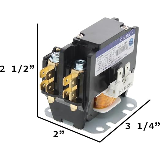 3100-15Q228 - ClimaTek Single Pole Condenser Contactor Directly Replaces Tyco - Image 4