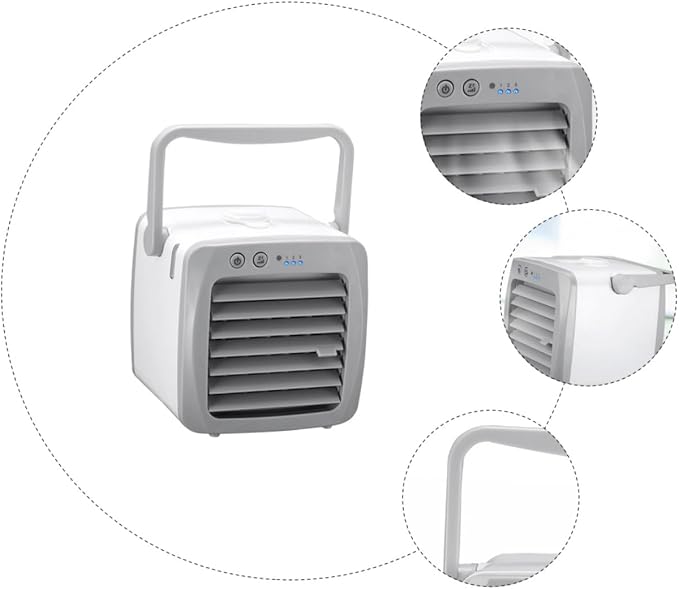 GLEAVI 1pc Portable Usb Air Conditioner Fan Mini Desktop Air Cooler - Image 7