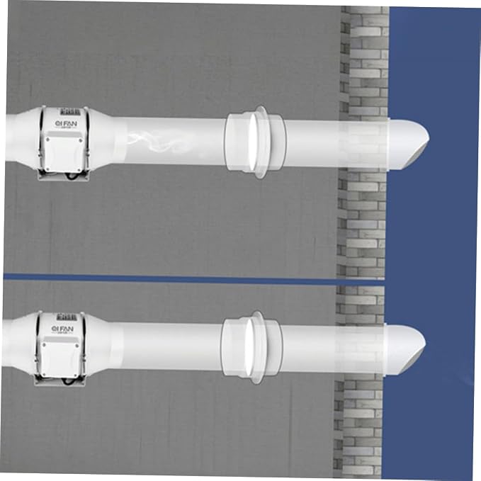 Uonlytech 4pcs Vent Blockers Air Duct Connector Flange Air Conditioner Exhaust - Image 2