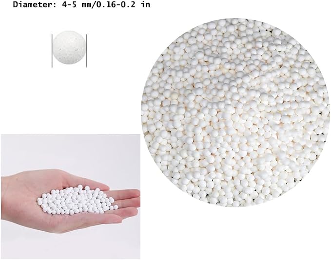 200 Gram Humidifier Cleaner Refill Replacement Nano Silver Ceramic Cleaning Ball - Image 2