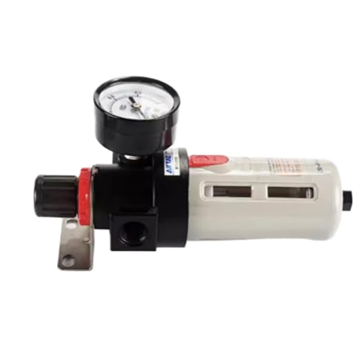 Compressed Air Pressure Filter Regulator Airtac BFR3000 3/8'' NPT 0-140 PSI - Image 8