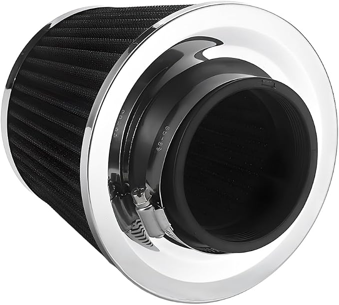 Clamp-On Car Air Intake Filter, 3 In/3.5 In/4 In Three Different Size High-Flow - Image 6