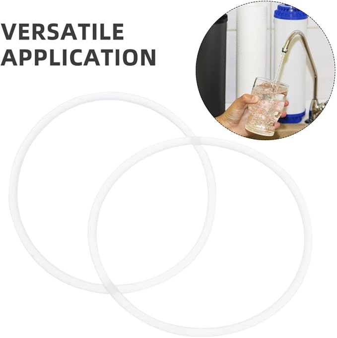 6pcs Silicone Filter Gaskets for Purification Equipment Durable and Temperature - Image 3