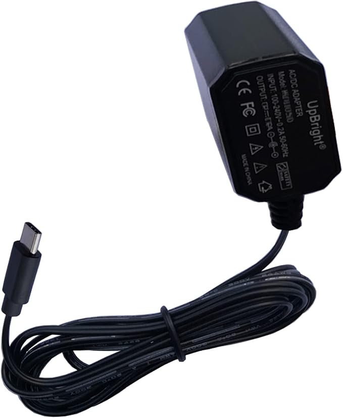 UpBright USB-C 5V AC/DC Adapter Compatible - Image 3
