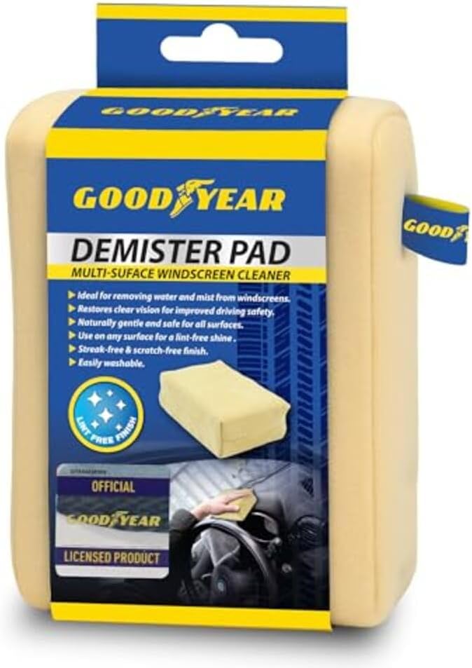 Goodyear 902540 Car Windscreen Demister Pad Micro Fibre Sponge - Image 2