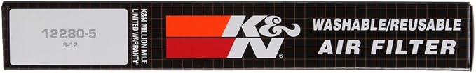 K&N High-Flow Original Lifetime Engine Air Filter:Increase Performance - Image 12