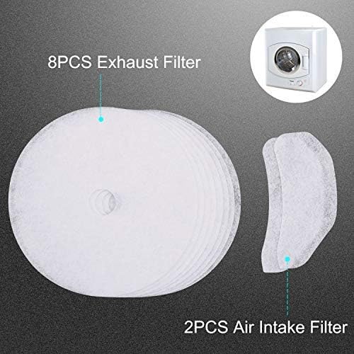 10 PCS Dryer Exhaust Filter for Panda Dryer Filter-365 days QA-Universal Lint - Image 2