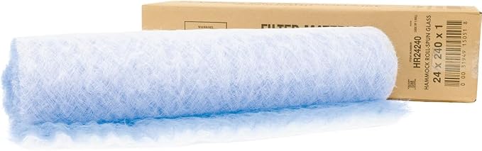 30x240x1, Percisionaire Ez Flow Fiber Glass Hammock Roll Pad Merv 3 by Flanders