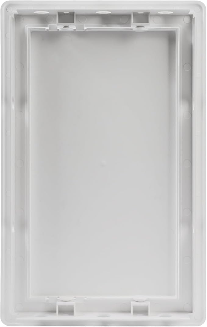 Vent Systems 6x10 Access Panel - ABS Plastic - for Drywall, Wall and Ceiling Electrical and Plumbing Service - Exterior Dimensions 6.7x10.7 Inches
