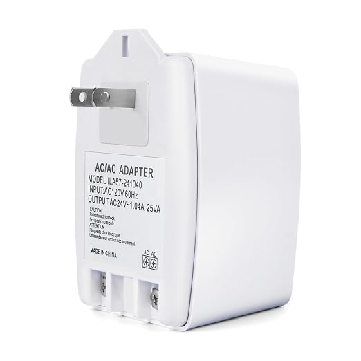 24V AC Transformer, 24 Volt 25VA Door Bell Transformers Compatible by XZGm
