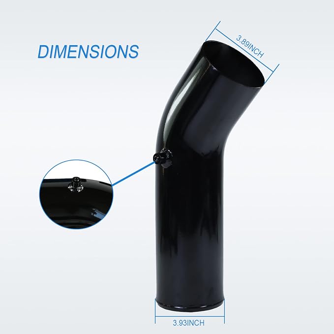 Oiled Cold Air Intake 7.3 Diesel Kit Air Intake Pipe - Image 4