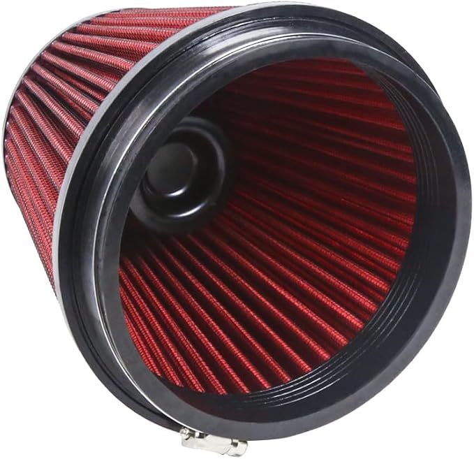 Universal 6" 152mm igh-Flow Air Filter, Reusable Cone Cold Air Intake, High - Image 6
