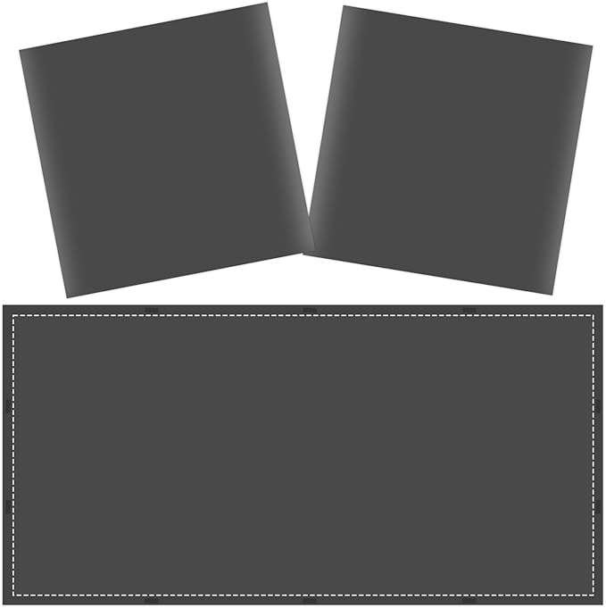 Wiooffen 2 Pcs Fluorescent Light Covers by Wiooffen