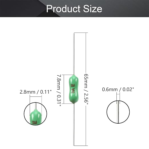 Fielect Pico Fuse 125V 3A Fast Blow Fuse Resistance Type No self-Recovery Fuse - Image 2