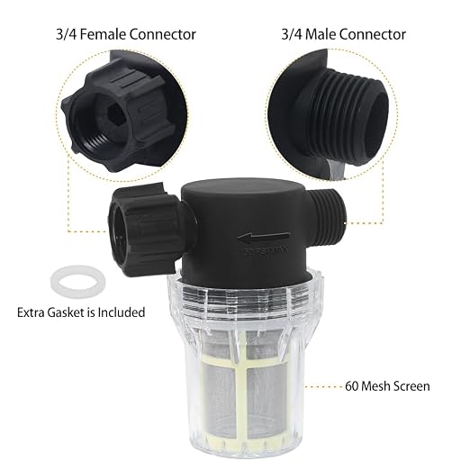 GIEX 60 Mesh Garden Hose Filter - Image 3