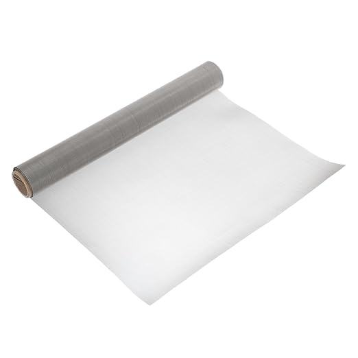 uxcell 80 Mesh 79" x 16" Woven Wire Mesh, 304 Stainless Steel Air Vent Filter by uxcell