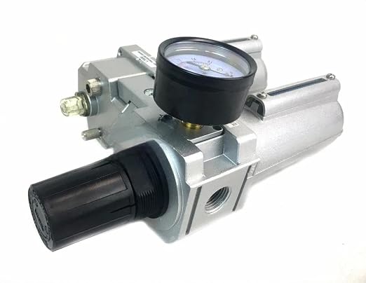 FRL724NA 1/2" Air Moisture Filter Regulator Oiler Separator Lubricator Combo - Image 5