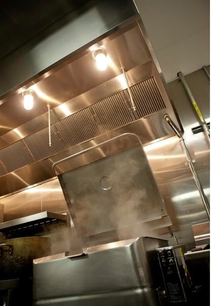 Commercial Kitchen Restaurant Duty Exhaust Hood, Wall Canopy Stainless Steel - Image 4