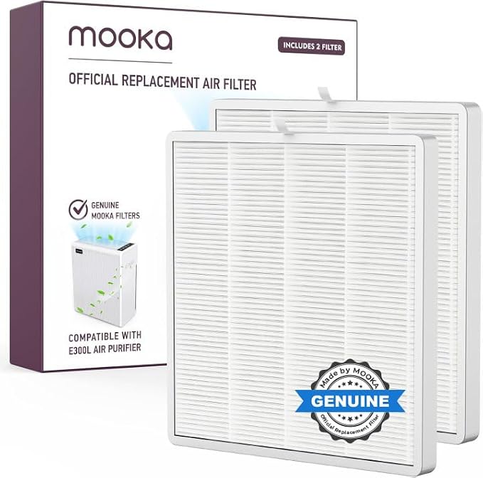 E-300L Air Purifier Official H13 Replacement Filter Compatible by MOOKAFAMILY